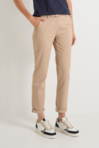 Pantalon chino femme
