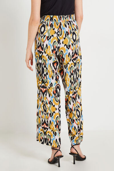 Pantalon fluide imprimé femme