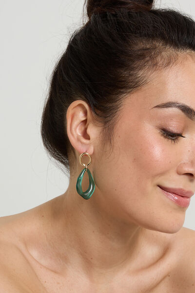 Boucles d'oreilles ovales