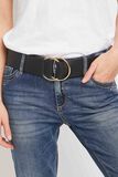 Ceinture à double boucle femme