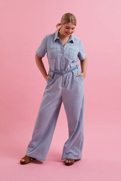 Combinaison denim femme