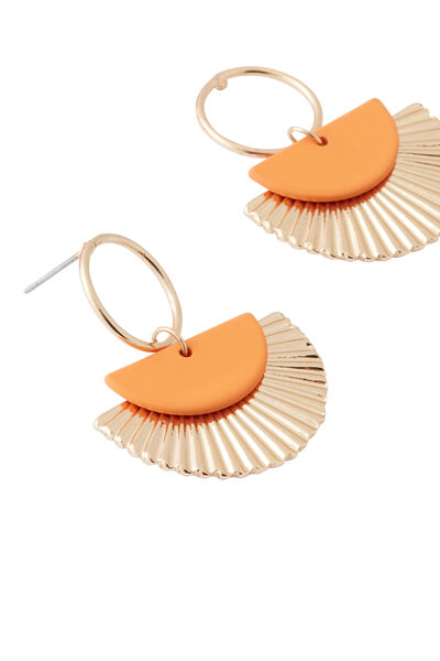 Boucles d'oreilles demi-lune
