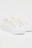 Baskets en toile femme