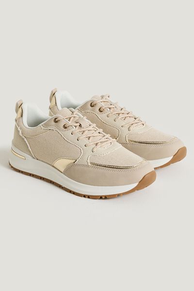 Baskets brillantes femme