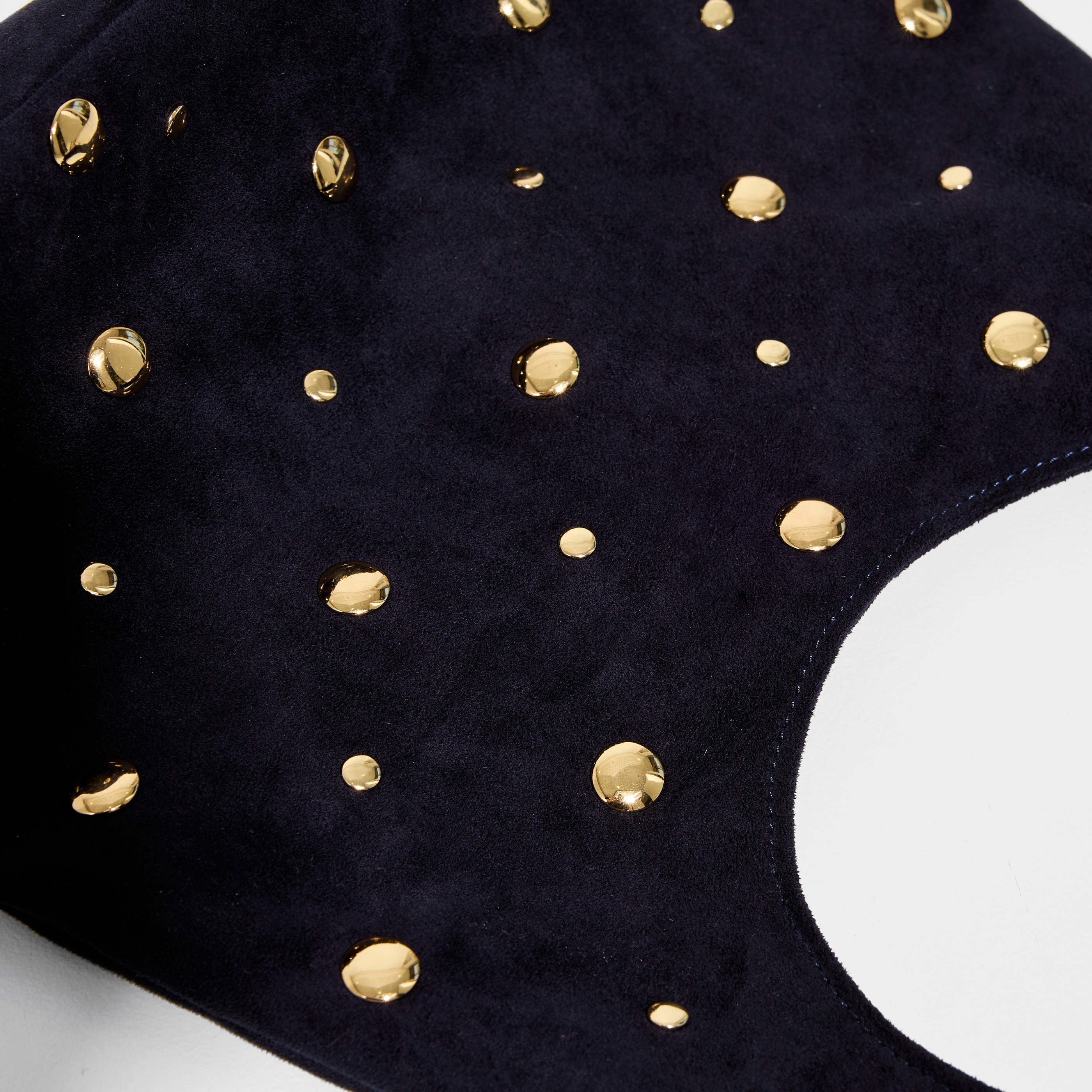 Sac port&eacute; &eacute;paule avec studs femme