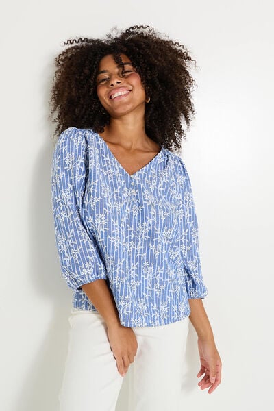 Blouse imprimée femme