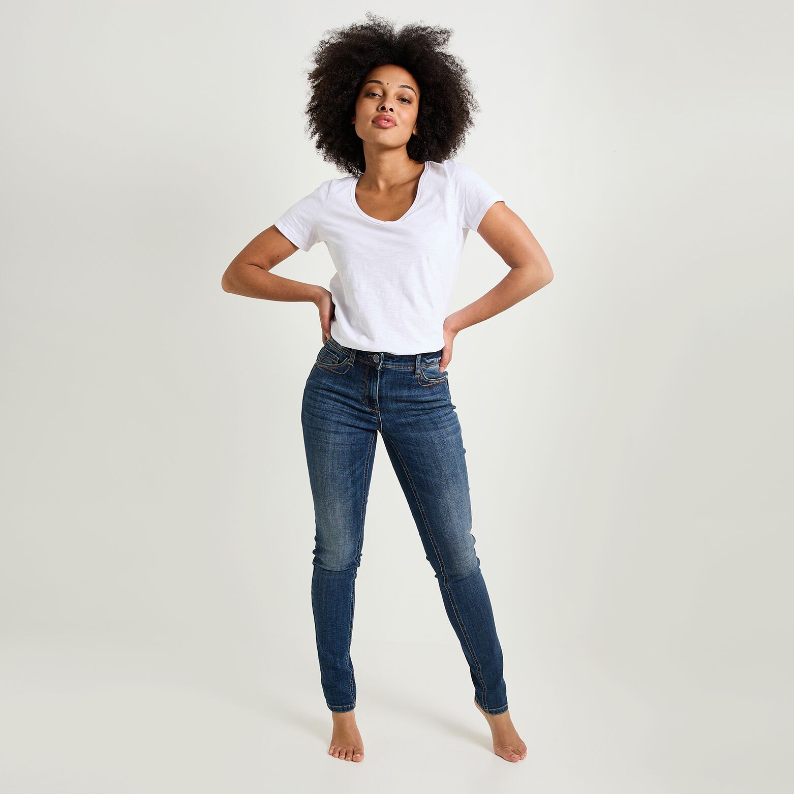 Jean slim RIO P01 femme