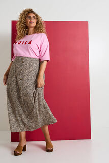 T-shirt col rond femme