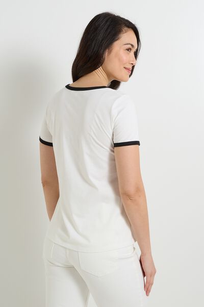 T-shirt brodé femme