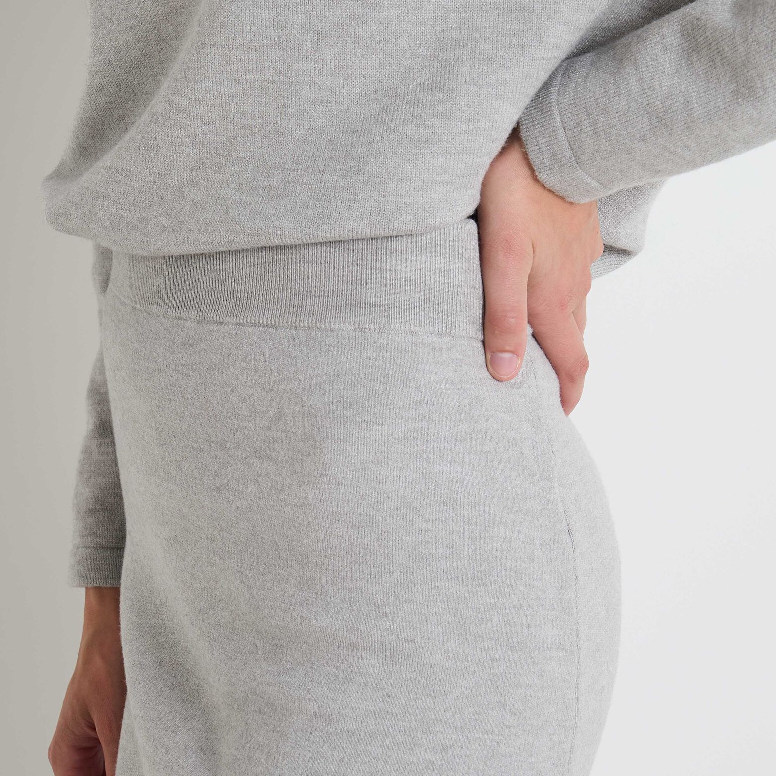 Jupe tube tricot femme