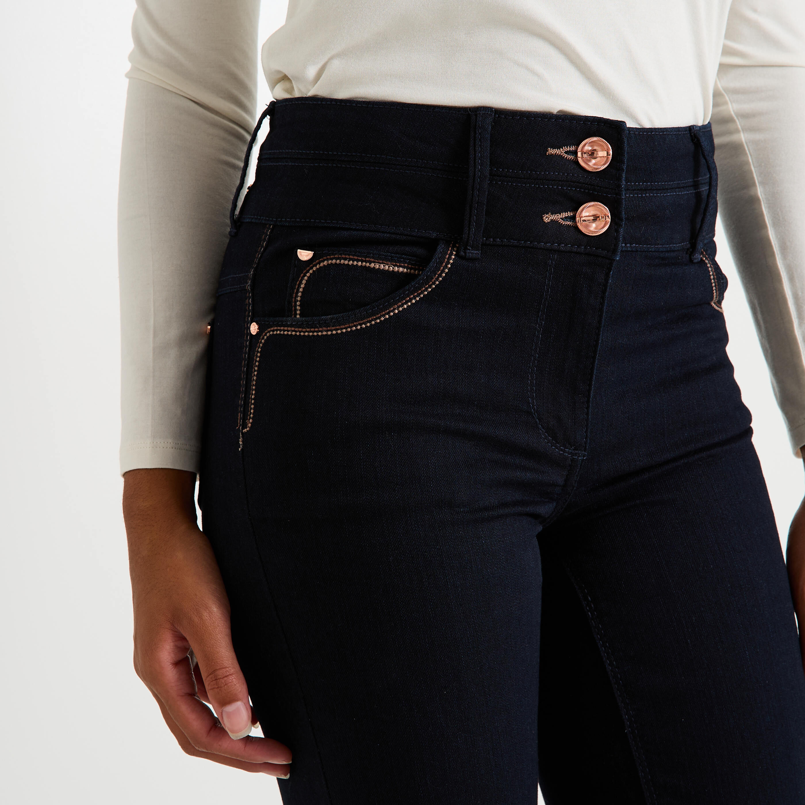 Jean droit ROME D02 femme