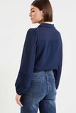 Chemisier plumetis femme