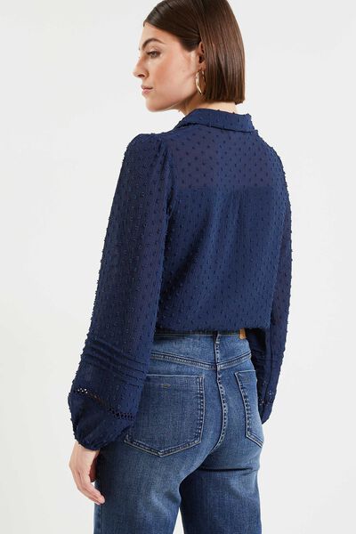 Chemisier plumetis femme