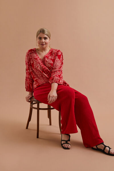 Blouse imprimée femme