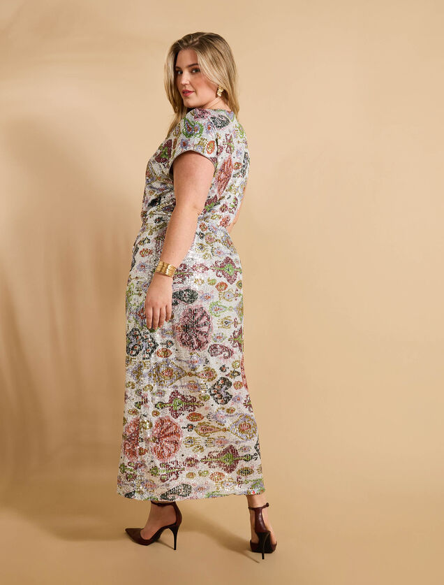 Robe longue habillée femme