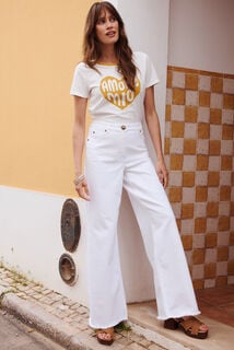 Jean flare RENO F02 femme