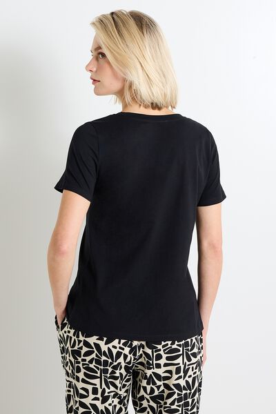 T-shirt col rond femme