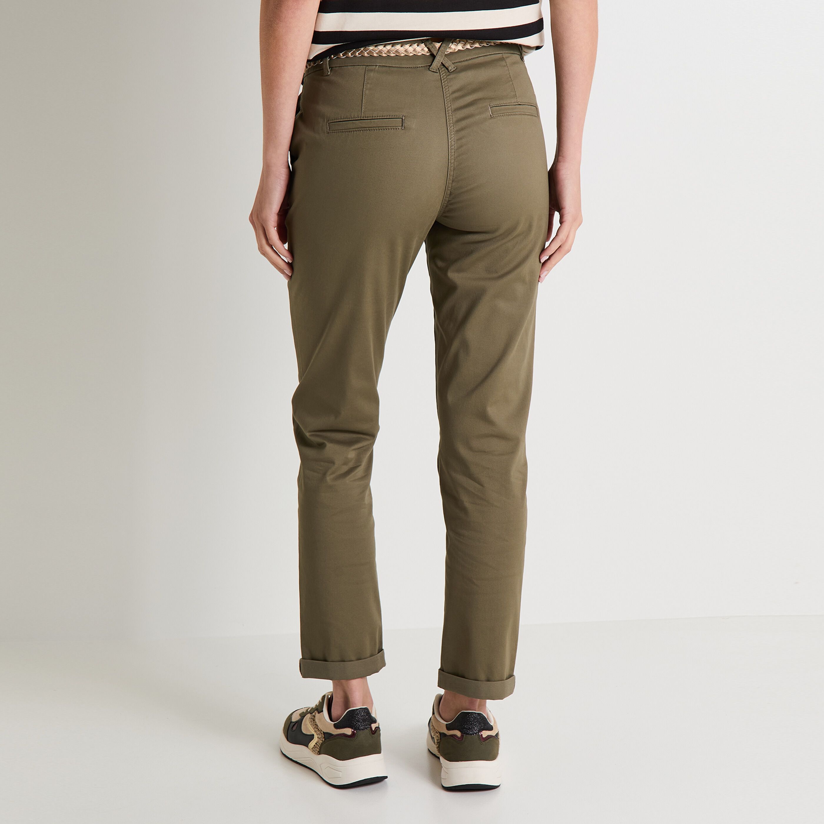 Pantalon chino femme