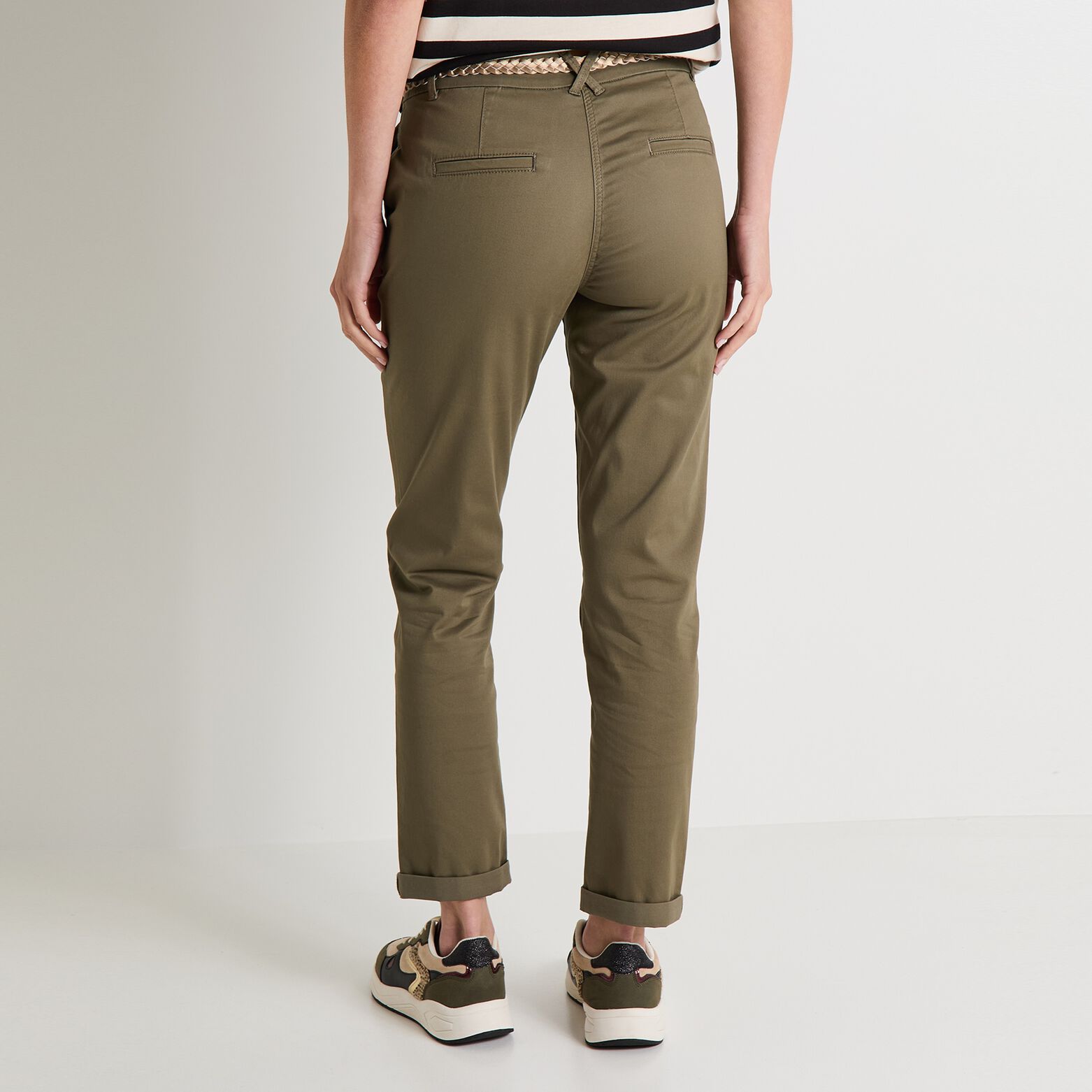 Pantalon chino femme