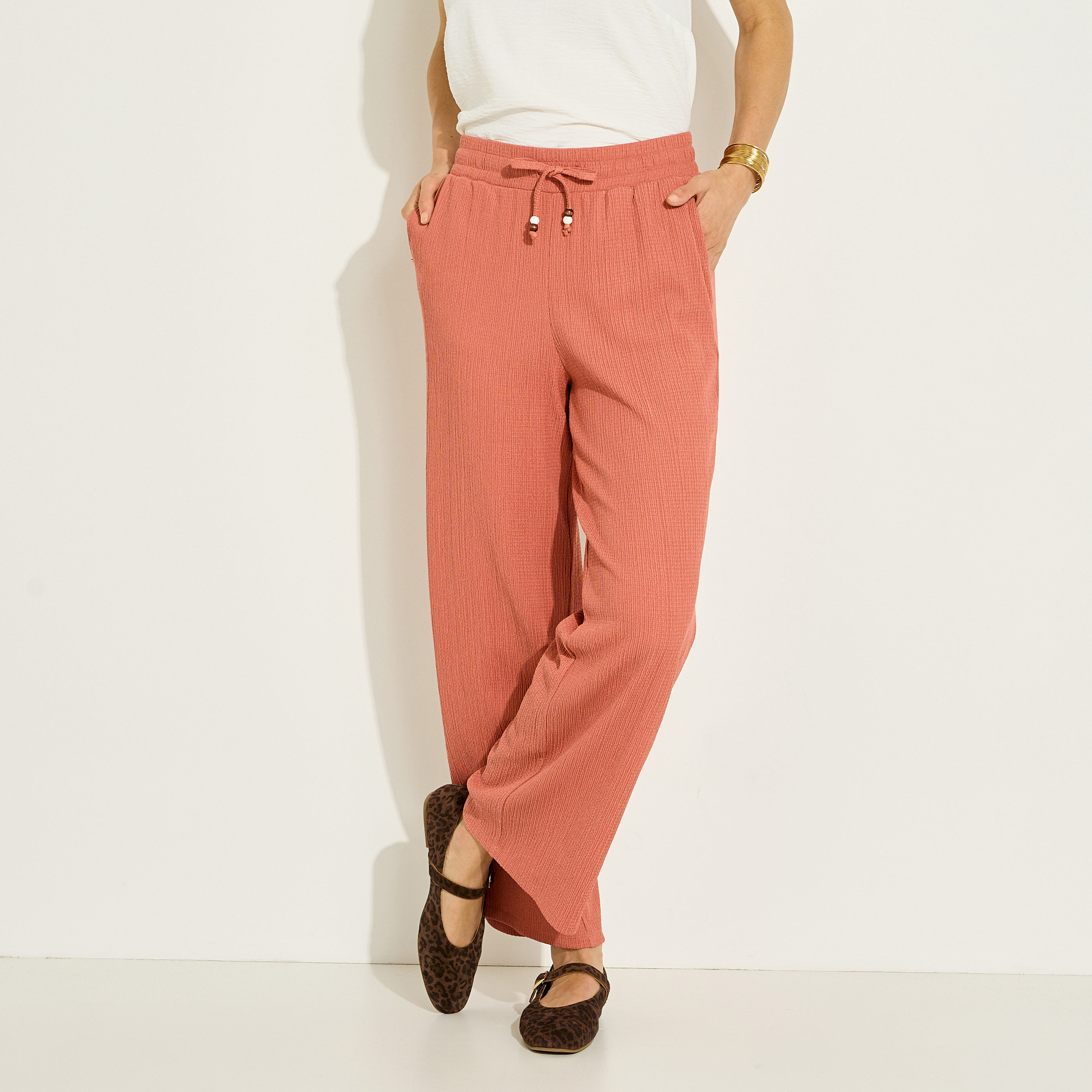 Pantalon fluide femme
