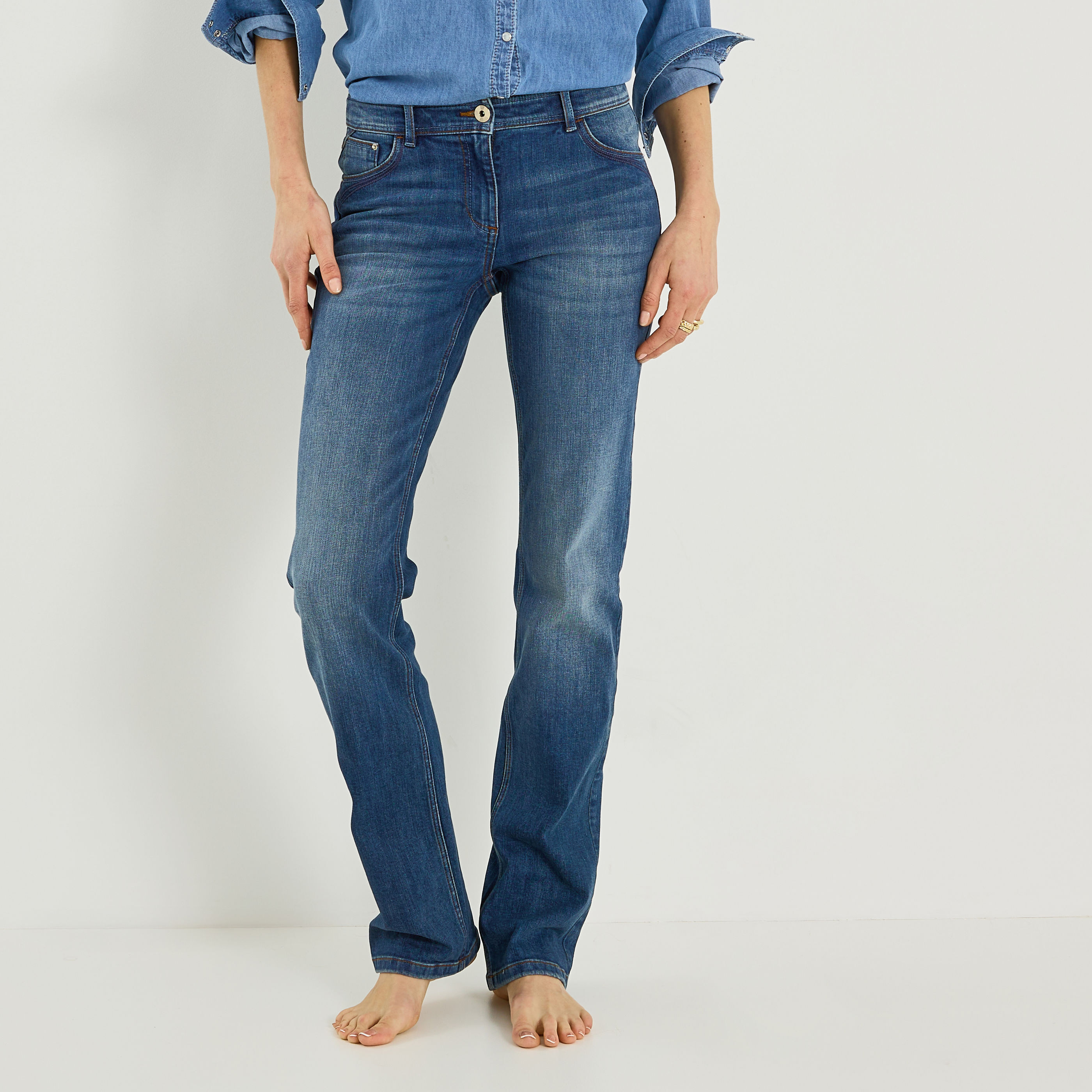 Jean droit TALL TNEWYORK D01 femme