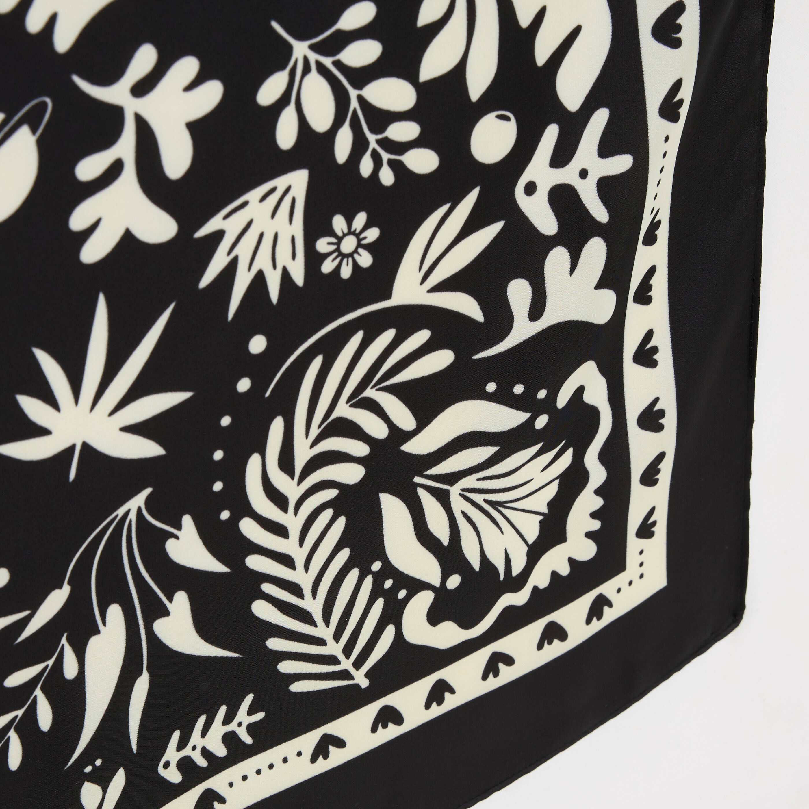 Foulard Carré De Soie Tropic : 100% En Soie. Les Plus Beaux Carrés De