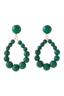 Boucles d'oreilles gouttes perlées