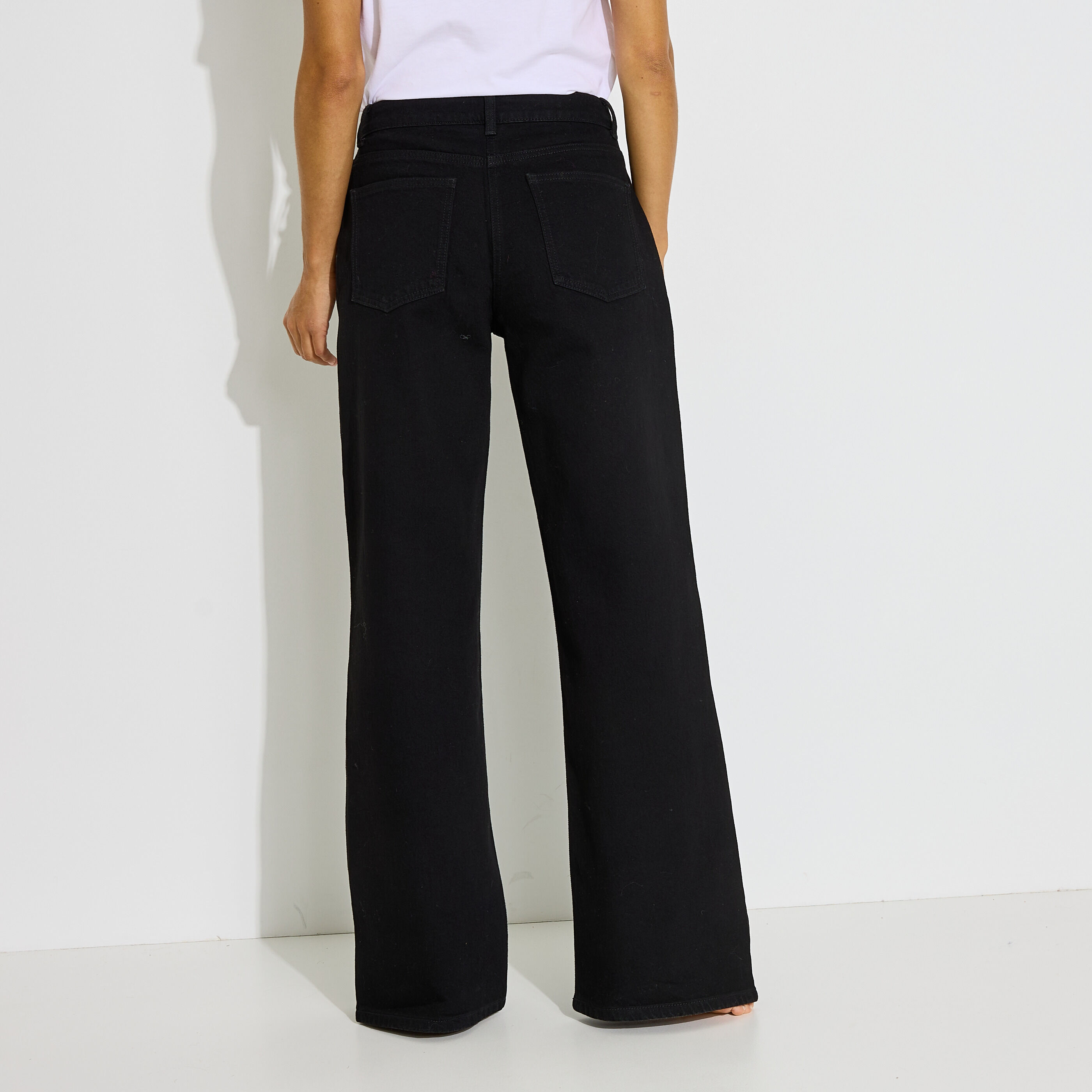 Jean droit long strass DUBAI D02 femme