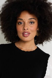 Pull bi-matière femme