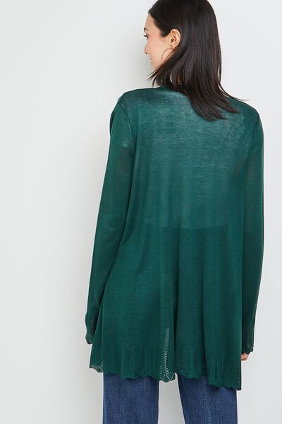 Gilet long femme