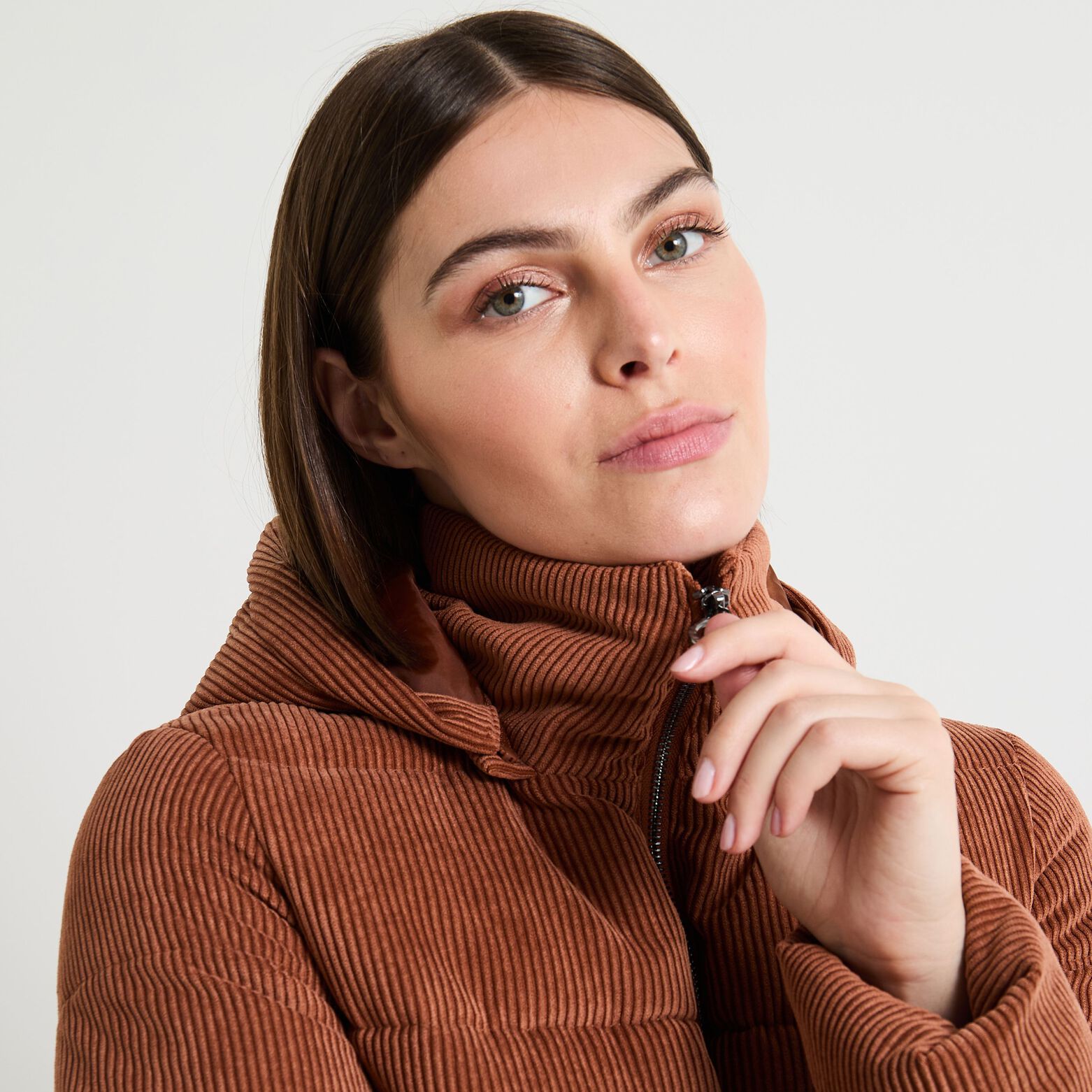 Manteau capuche femme