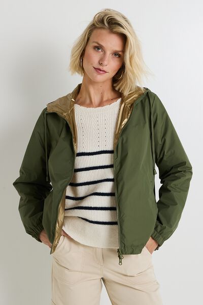 Parka réversible femme