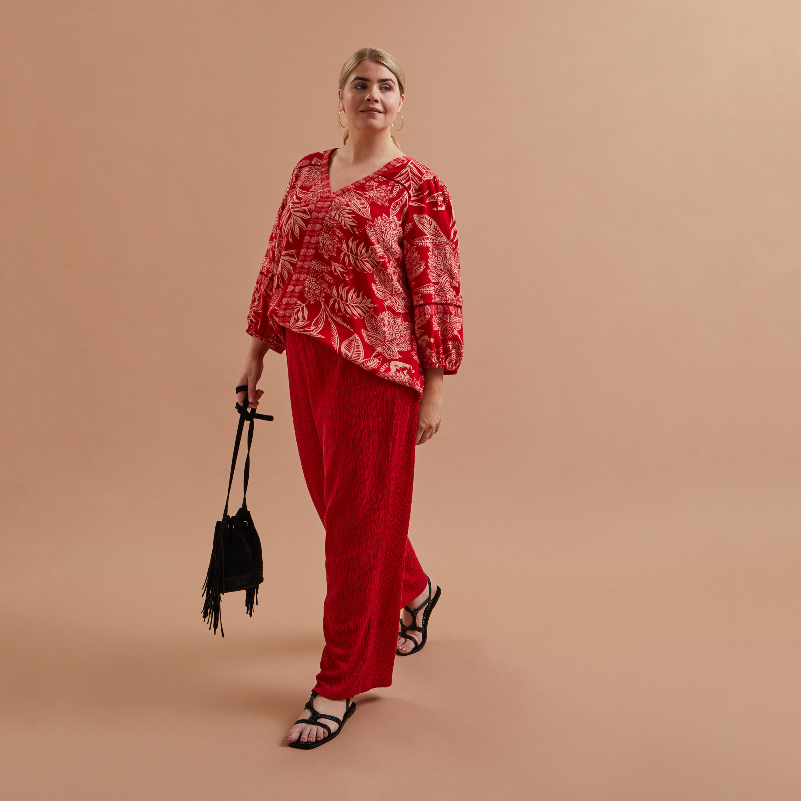 Pantalon fluide femme