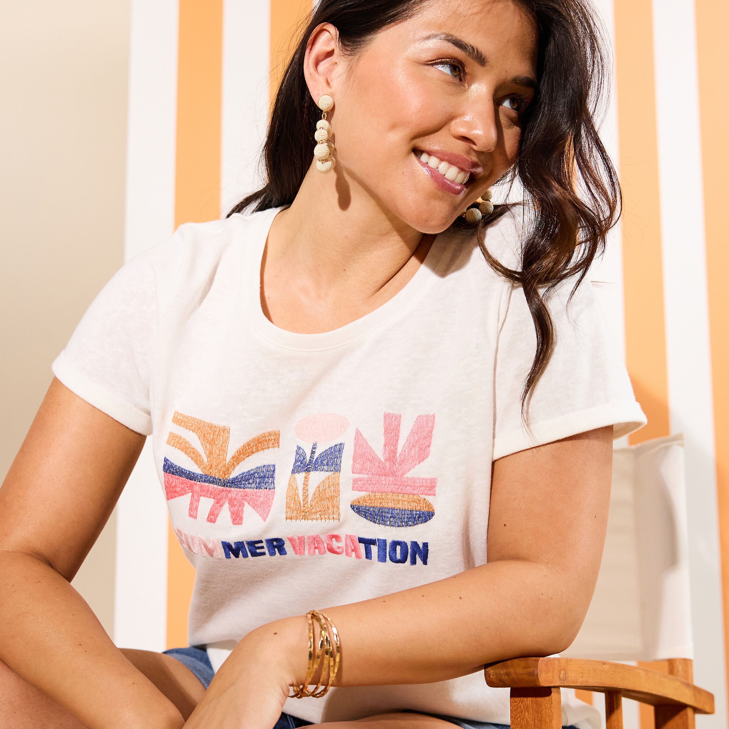 Tshirt manches courtes femme