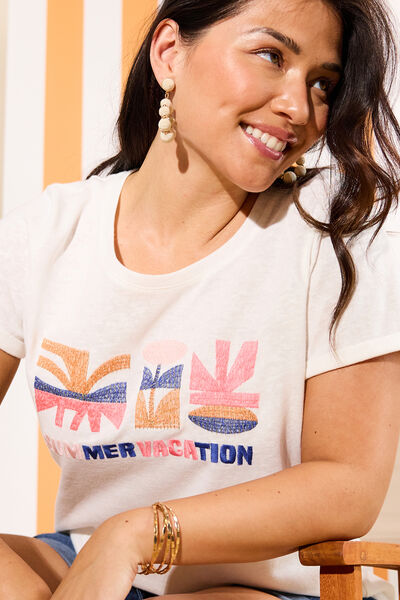 Tshirt manches courtes femme