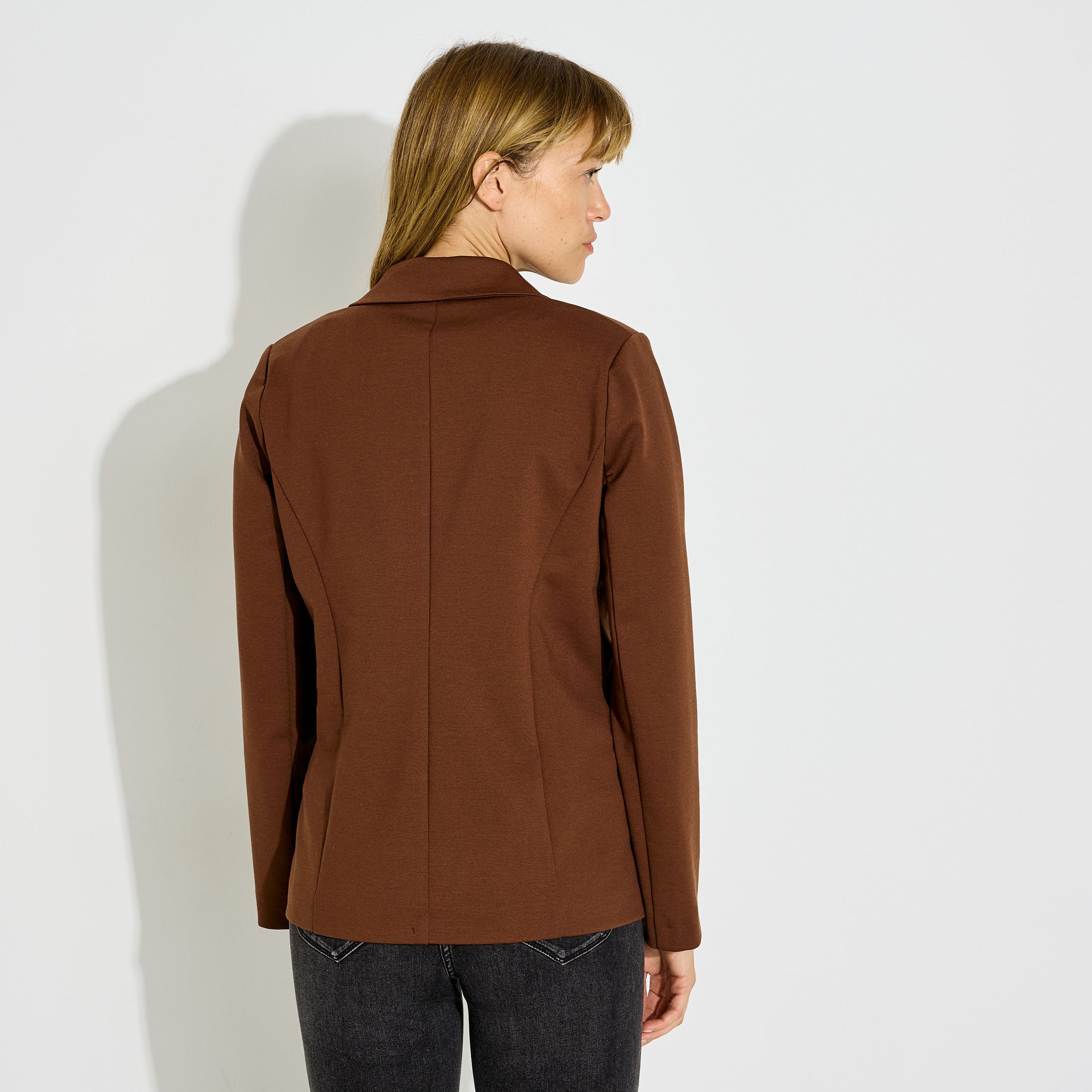 Veste blazer tailleur maille
