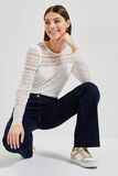 Tshirt dentelle femme