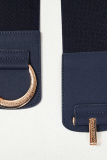 Ceinture large élastique femme