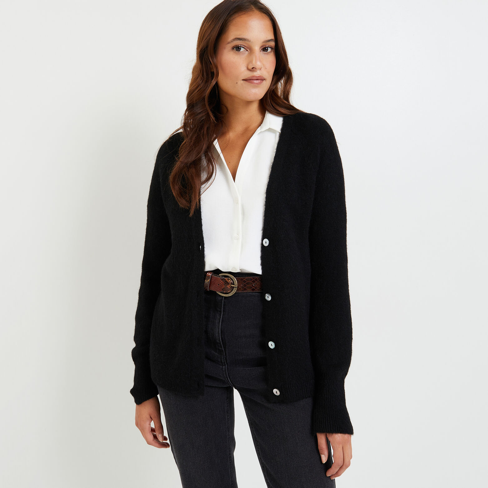 Gilet basic femme