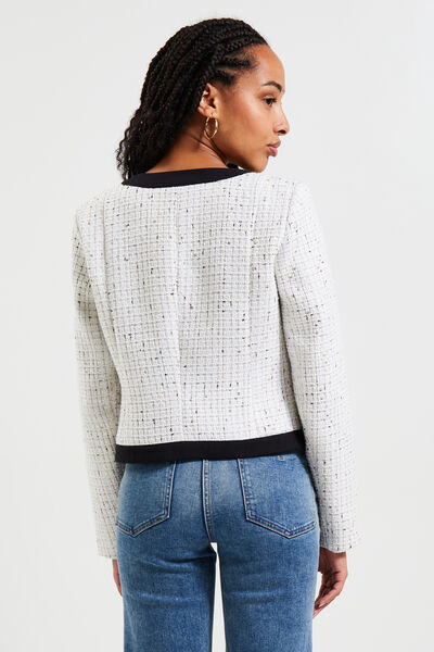 Veste en tweed femme