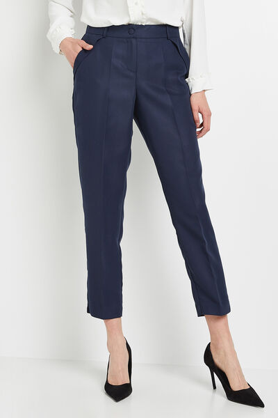 Pantalon cigarette femme