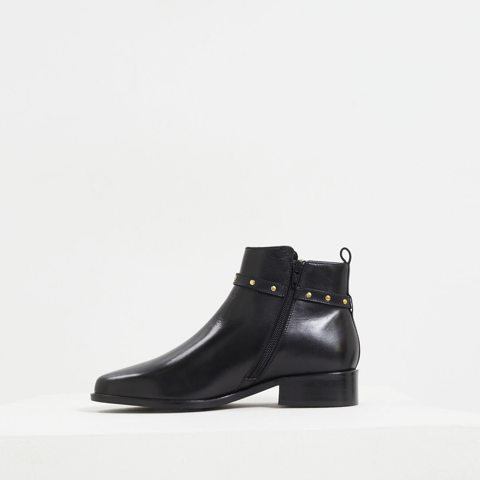 Bottines plates femme