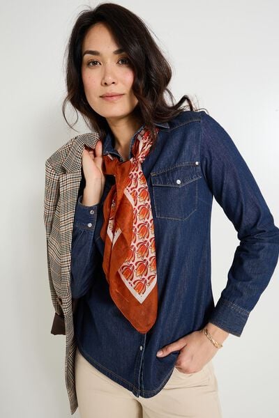 Chemise en jean femme