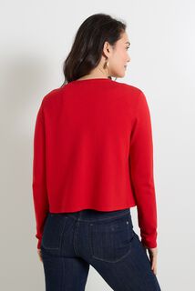 Gilet col V femme
