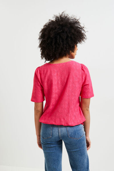 Tshirt ajouré femme
