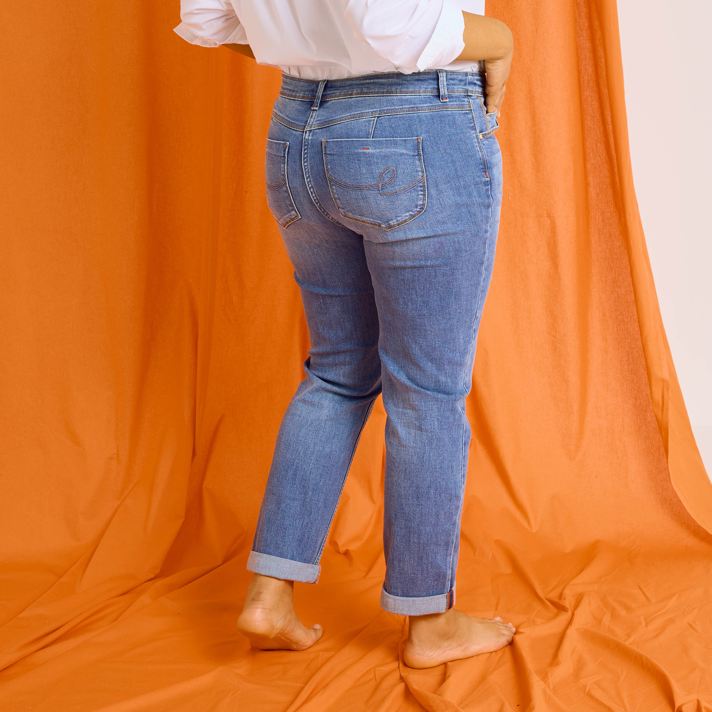 Jean raccourci TOKYO R01 femme