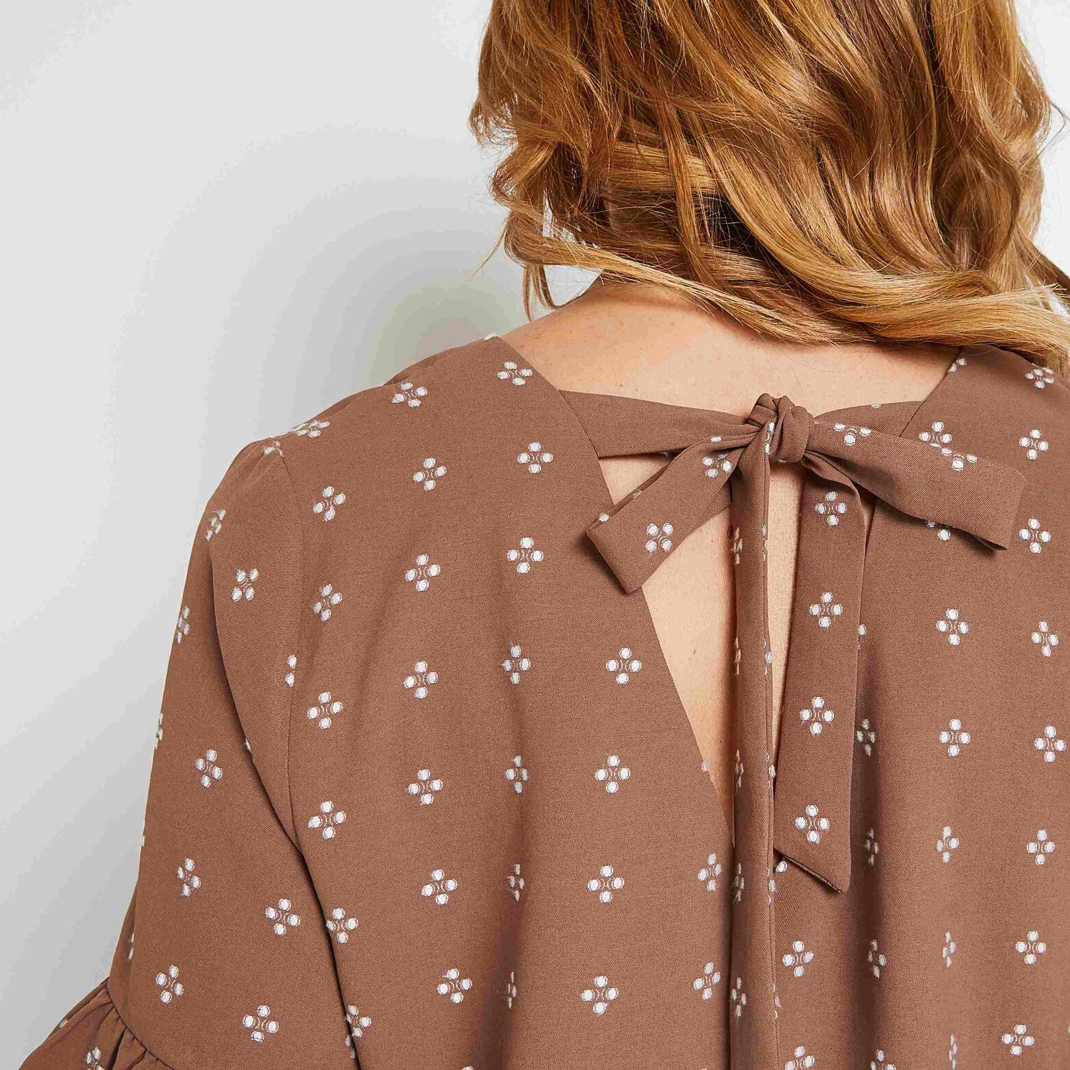 Blouse manches courtes femme