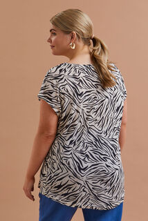 Tshirt viscose et lin femme