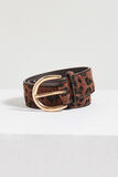 Ceinture léopard femme