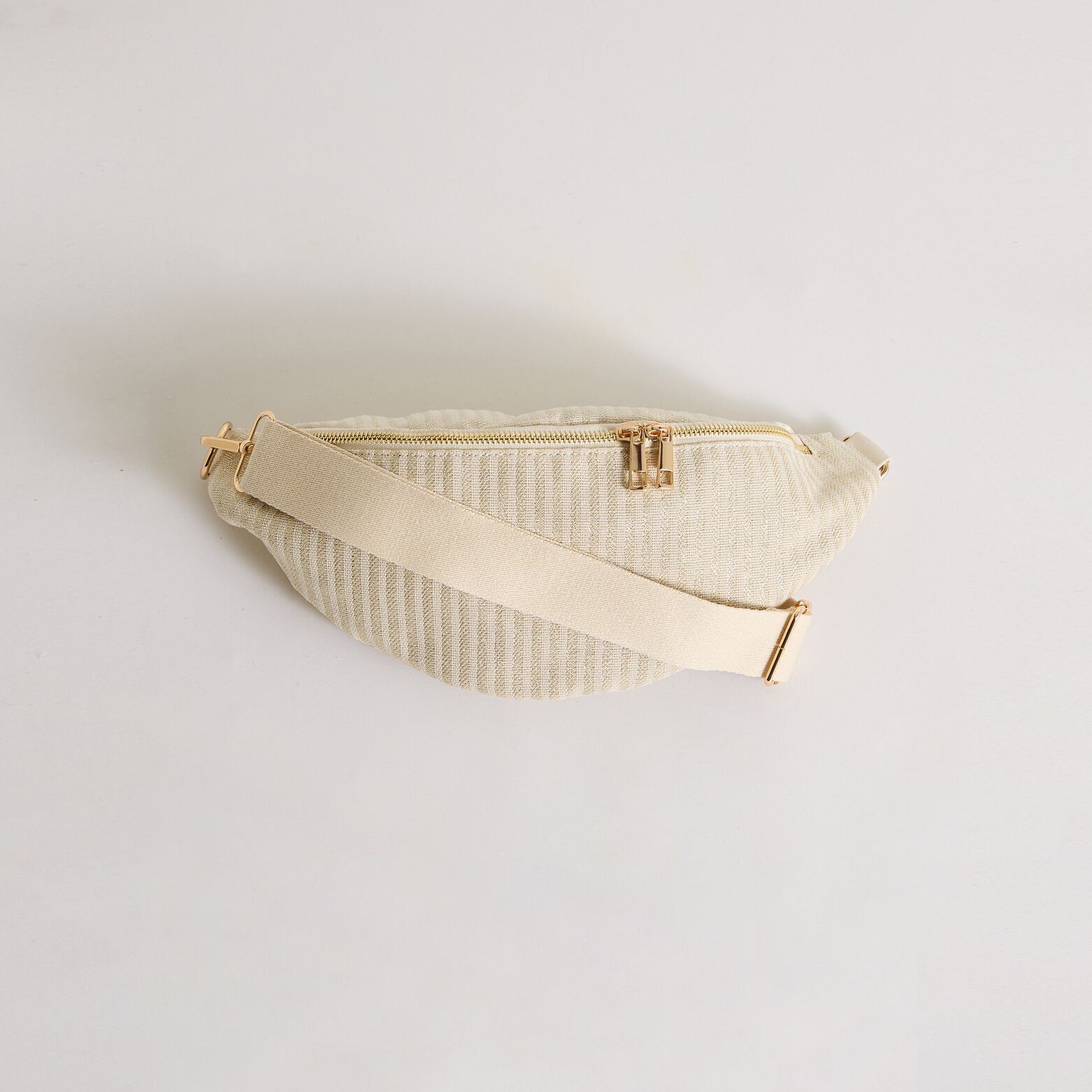 Sac banane rayé femme